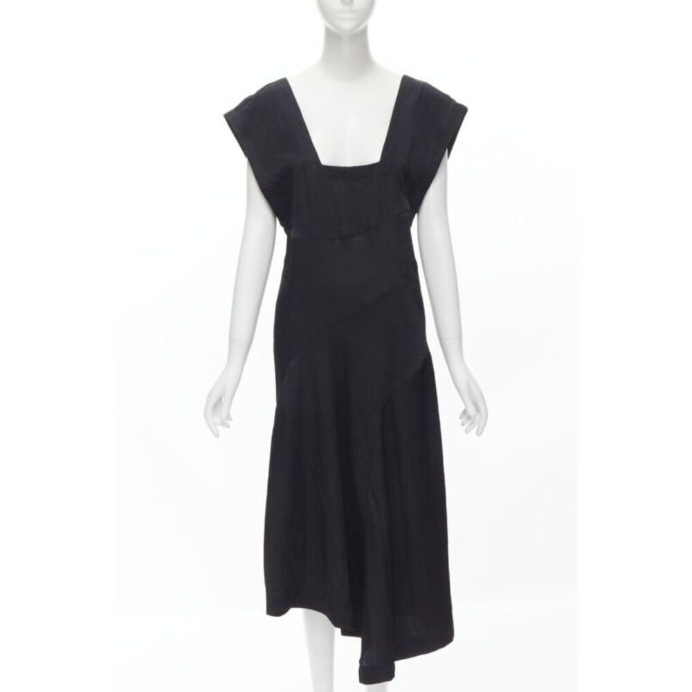 Comme Des Garcons Square Neck Bias Dress